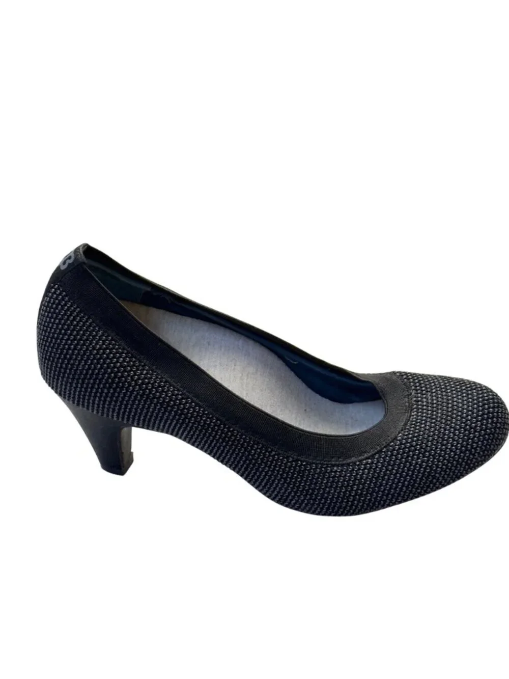 BETABRAND Women’s Shoes Late To The Gate Gray Pumps Gel Insole Heels Size 7M